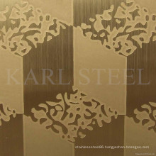 High Quality 304 Stainless Steel Kem002 Embossed Sheet
